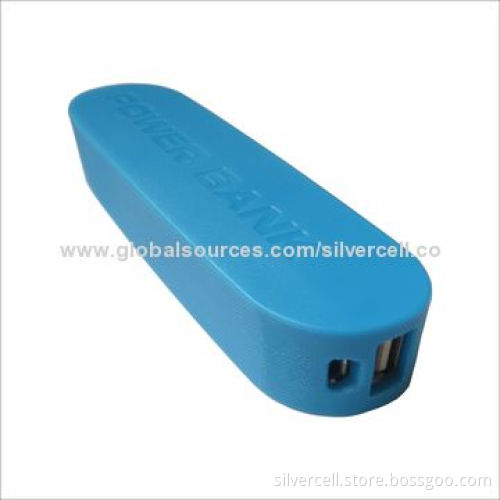 Potable Power Banks for Mobil Phones with CE Mark and 2,600mAh Capacity
